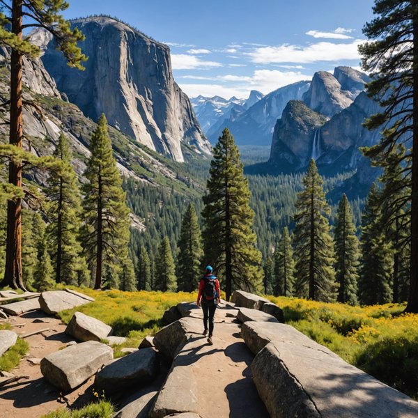 Quels sont les meilleurs itinéraires pour une randonnée dans la vallée de Yosemite?