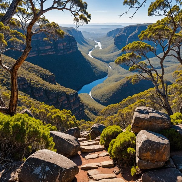 Quels sont les meilleurs itinéraires pour une randonnée dans les montagnes de Grampians, Australie ?