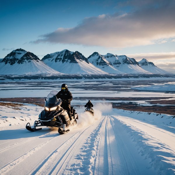 Où participer à une expédition en motoneige en Islande ?