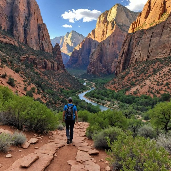 Quels sont les conseils pour une randonnée dans le parc national de Zion, USA ?