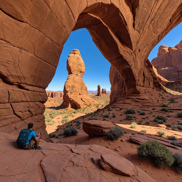 Quels sont les conseils pour une randonnée dans le parc national d'Arches, Utah, USA ?