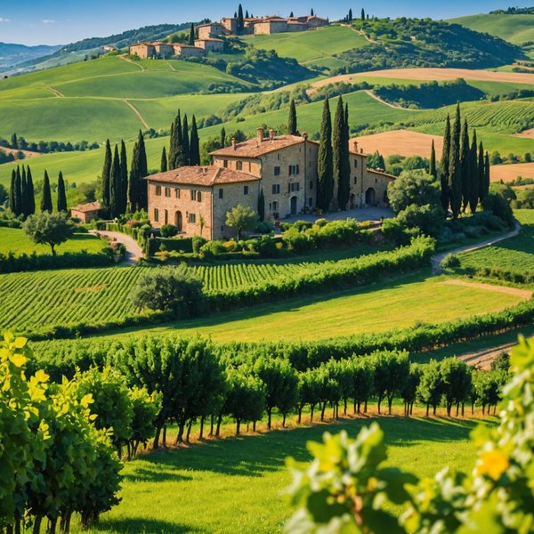 Peut-on trouver une location de vacances en Toscane avec des cours de cuisine végétarienne et des randonnées guidées?