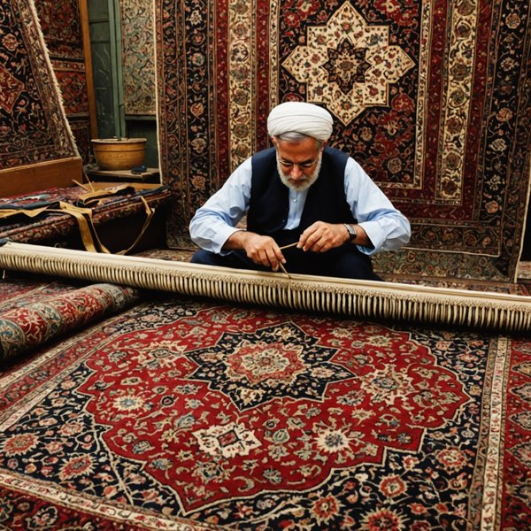 Où participer à des ateliers de fabrication de tapis en Iran?